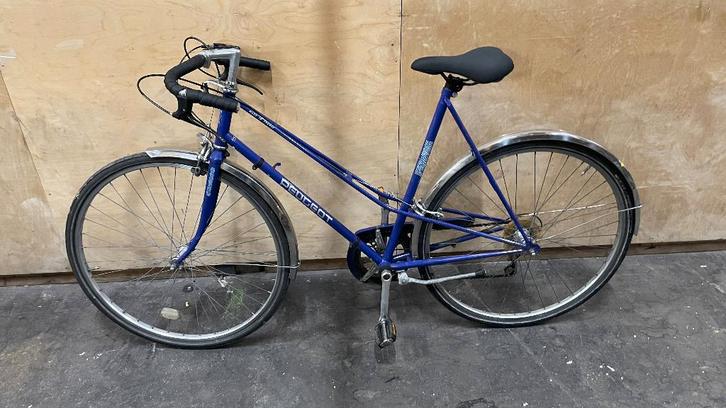 Vintage paarse Peugeot (dames) racefiets, Fietsen en Brommers, Fietsen | Racefietsen, Gebruikt, Dames, Overige merken, Minder dan 10 versnellingen