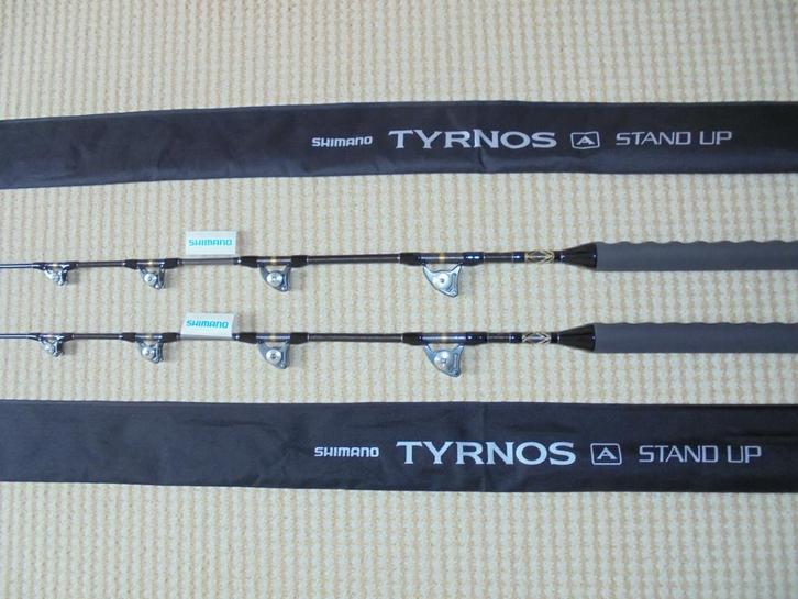 Big Game Shimano Tyrnos A Stand-Up 50Lbs Hengel 1.65m Nieuw., Watersport en Boten, Hengelsport | Zeevissen, Nieuw, Werphengel