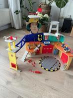Brandweerman Sam brandweerkazerne, Kinderen en Baby's, Speelgoed | Speelgoedvoertuigen, Ophalen of Verzenden, Zo goed als nieuw