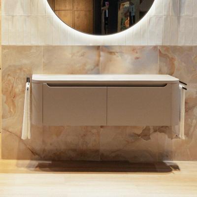 H&R Juice Arezzo Wastafel Solid Surface - Wit Mat, Huis en Inrichting, Badkamer | Badkamermeubels, Nieuw, Wasbak of Wastafel, Minder dan 100 cm