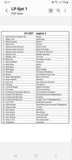 Te koop 124 lp's, Cd's en Dvd's, Vinyl | Overige Vinyl, Ophalen, Gebruikt, Overige formaten