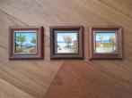 Kleine Drieluik op paneel, Antiek en Kunst, Kunst | Schilderijen | Klassiek, Ophalen