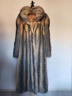 Vintage Grijze Vos Bontjas - Gerestaureerd & Prachtig!, Kleding | Dames, Jassen | Winter, Ophalen of Verzenden, Zo goed als nieuw