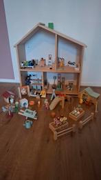 Ikea Flisat Poppenhuis + Meubels, Kinderen en Baby's, Speelgoed | Poppenhuizen, Ophalen, Zo goed als nieuw, Poppenhuis