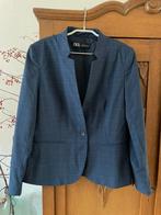 Blauwe blazer Zara 40, Ophalen of Verzenden, Zo goed als nieuw, Maat 38/40 (M), Blauw