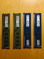 16GB DDR3 4x4GB Kingston KVR16N11S8H, Computers en Software, RAM geheugen, DDR4, Ophalen of Verzenden, Zo goed als nieuw, Desktop