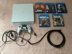 PlayStation 4 met 5 games en controller, Ophalen of Verzenden, Gebruikt