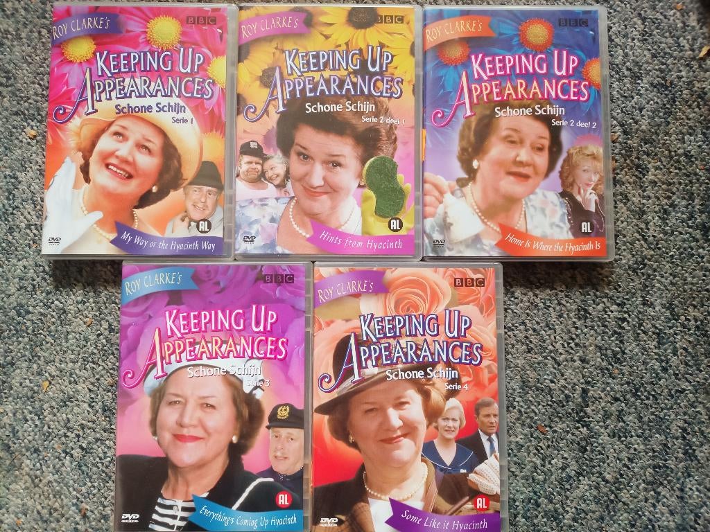 Schone schijn Keeping Up appearances Serie 1t/m4 en Specials, Cd's en Dvd's, Dvd's | Tv en Series, Alle leeftijden, Ophalen of Verzenden