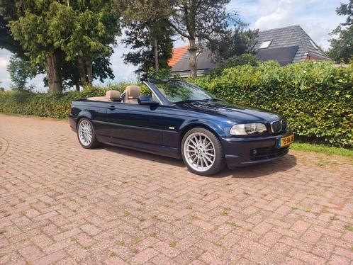 BMW 3-Serie 2.2 CI 320 Cabriolet AUT 2001 Blauw, Auto's, BMW, Bedrijf, 3-Serie, Benzine, E, Cabriolet, Automaat, Origineel Nederlands