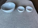 3 witte ikea schaaltjes, Ophalen of Verzenden, Schaal of Schalen