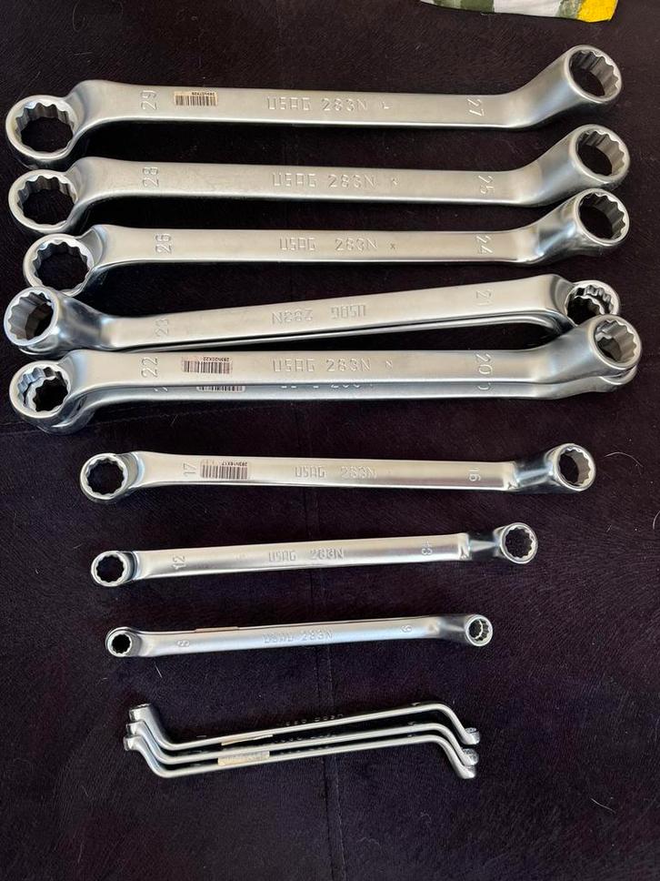 Diverse nieuwe USAG 283N ringsleutels, Auto diversen, Autogereedschap, Nieuw, Ophalen of Verzenden