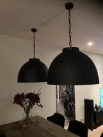 te koop 2 hanglampen, Huis en Inrichting, Lampen | Hanglampen, Ophalen, Zo goed als nieuw, Metaal, Minder dan 50 cm