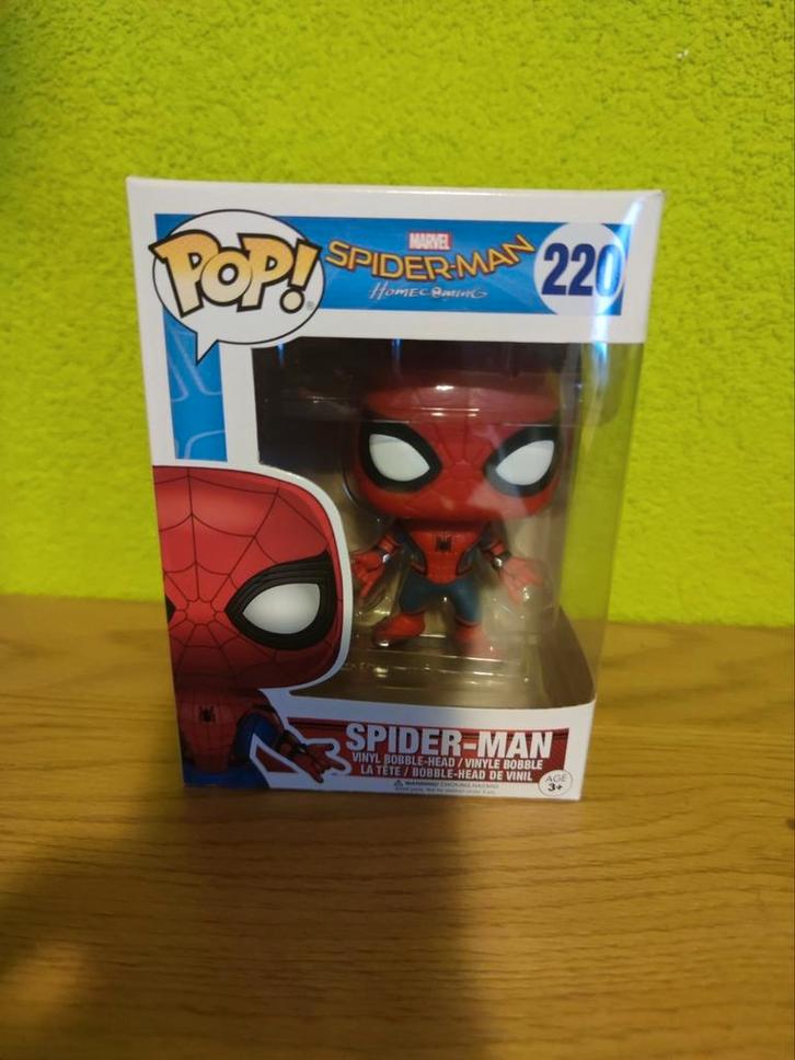 Funko pop! Spider-Man #220, Verzamelen, Poppetjes en Figuurtjes, Zo goed als nieuw, Ophalen of Verzenden