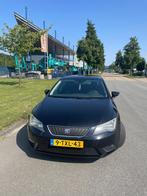 Seat Leon 1.6 TDI 81KW/110PK 2014 Zwart, Auto's, Voorwielaandrijving, 1160 kg, 4 cilinders, Leon