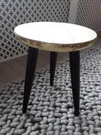 Oud tafeltje/krukje, Ophalen, Minder dan 55 cm, Gebruikt, Rond