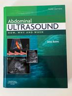 Abdominal Ultrasound - Jane Bates - 3e Editie, Ophalen of Verzenden, Beta, Zo goed als nieuw, HBO