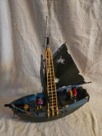 Playmobil piraten boot met poppetjes, Ophalen of Verzenden, Gebruikt, Los playmobil