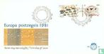 FDC E194 Europazegels 1981 NL onbeschreven, Ophalen of Verzenden, Nederland