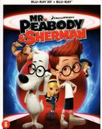 Mr. Peabody & Sherman 3D + bluray - met slipcover - NL, Zo goed als nieuw, Verzenden