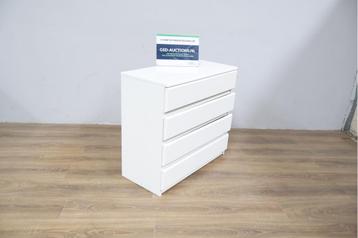 Moderne Witte Ladenkast met 4-Lades