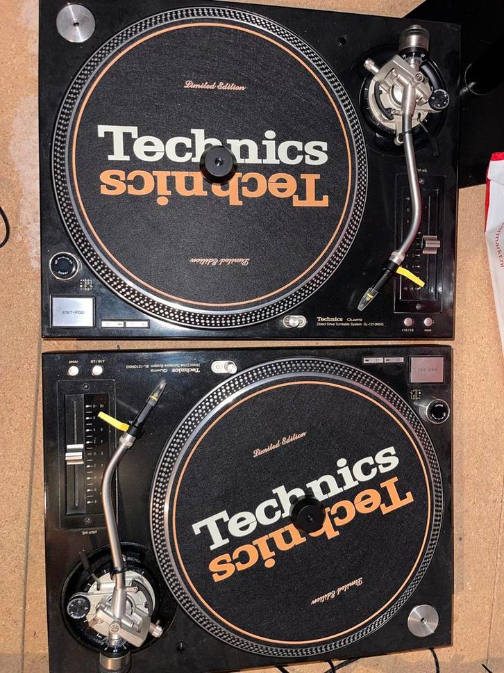 Technics SL-1210M5G  + Ortofon MK2 twin club, Muziek en Instrumenten, Dj-sets en Draaitafels, Gebruikt, Technics, Ophalen of Verzenden