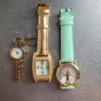 3 quartz dameshorloges, één is nog nieuw, Sieraden, Tassen en Uiterlijk, Horloges | Dames, Ophalen of Verzenden, Zo goed als nieuw