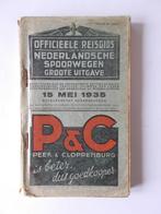 NS Nederlandse Spoorwegen - Officiële Reisgids 15 mei 1935, Overige typen, Gebruikt, Ophalen of Verzenden, Trein