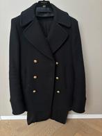 HM x Balmain jas, Kleding | Dames, Zwart, Ophalen of Verzenden, Zo goed als nieuw, Maat 34 (XS) of kleiner