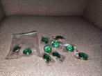 Broches corsages pauwenveren peacook 10 stuks, Ophalen of Verzenden, Nieuw, Groen, Overige materialen