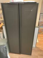 Metalen kasten met legplanken, Huis en Inrichting, Ophalen, Minder dan 50 cm, Zo goed als nieuw, Metaal