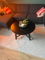 Zwarte Salontafel Kragsta - IKEA, Ophalen, 50 tot 100 cm, Rond, 50 tot 100 cm