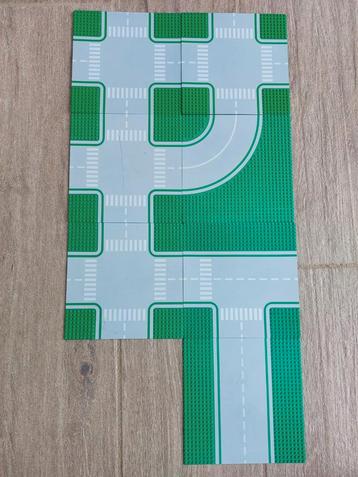 7 groene lego wegplaten wegenplaten vintage jaren 90 beschikbaar voor biedingen