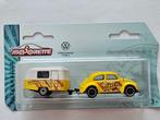 Majorette Volkswagen Beetle Kever met caravan, Verzenden, Auto