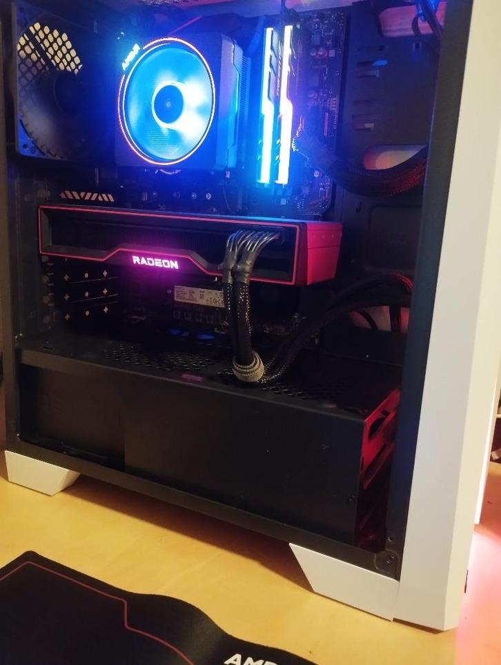 2k/4k gaming PC - Ryzen+Radeon, Computers en Software, Desktop Pc's, Zo goed als nieuw, 4 Ghz of meer, SSD, 32 GB, Met videokaart