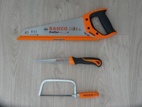 3 professionele Bahco zagen: handzaag, schrobzaag zaagbeugel, Doe-het-zelf en Verbouw, Gereedschap | Handgereedschap, Nieuw, Ophalen of Verzenden