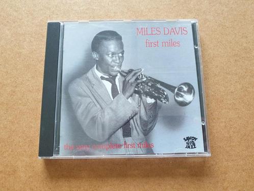 Miles Davis First Miles Cd., Cd's en Dvd's, Cd's | Jazz en Blues, Zo goed als nieuw, Jazz, 1940 tot 1960, Ophalen of Verzenden