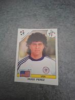 Panini sticker WK 90 Italia. Speler Hugo Perez USA., Hobby en Vrije tijd, Verzenden, Zo goed als nieuw, Sticker