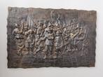 De nachtwacht metaal gietijzeren plaquette Rembrandt v Rijn, Verzenden