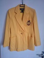 Vintage Escada Margaretha Ley Blazer - Maat 36, Geel, Escada, Ophalen of Verzenden, Jasje