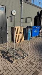 Rolcontainer, 100 liter of meer, Ophalen, Gebruikt, Transportkar