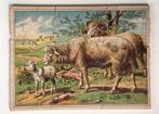 Drie antieke houten puzzels  schaap paard geit, Ophalen of Verzenden