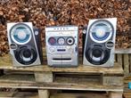 goede stereoset philips type m730 3 cd wisselaar, Audio, Tv en Foto, Stereo-sets, Philips, Cd-speler, Microset, Ophalen of Verzenden