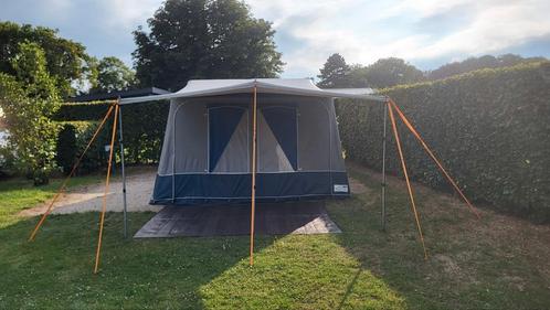 Gerjak tago settler (bj 2012), Caravans en Kamperen, Vouwwagens, Overige merken, tot en met 4, Grijs, Aanwezig, Ophalen