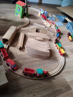 Houten Treinbaan: Brio, Janod & Lidl, Ophalen of Verzenden, Gebruikt, Jongen of Meisje