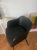 Zwarte stoel met comfortabel kussen, Huis en Inrichting, Stoelen, Ophalen, Gebruikt, Zwart, Eén