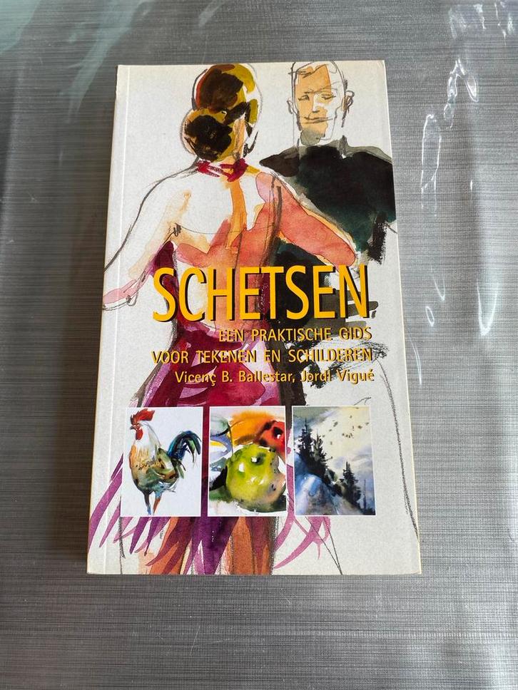 Schetsen: Tekenen & Schilderen, Boeken, Hobby en Vrije tijd, Gelezen, Overige onderwerpen, Ophalen of Verzenden