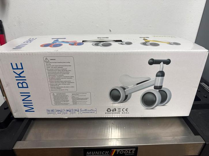 Mini Bike - Nieuw in Doos!, Kinderen en Baby's, Speelgoed | Buiten | Voertuigen en Loopfietsen, Nieuw, Loopfiets, Ophalen of Verzenden