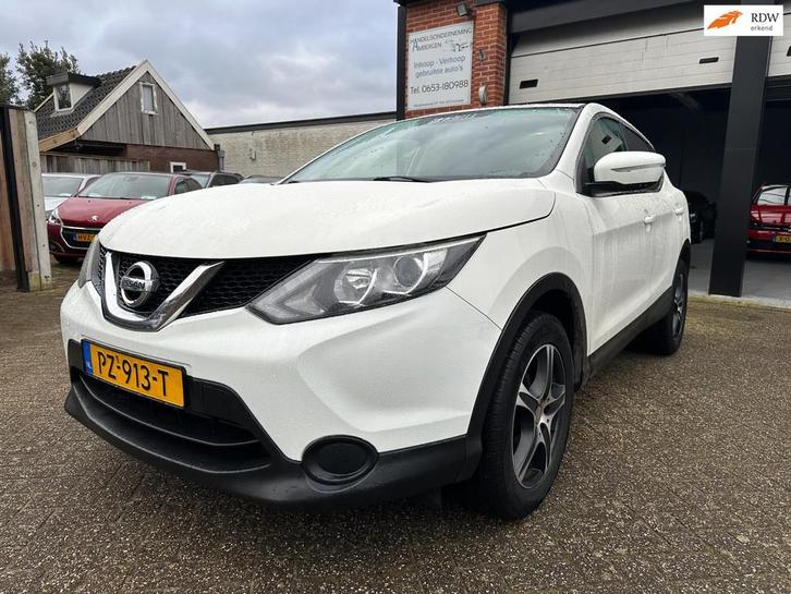 Nissan Qashqai 1.2 Visia NAVI-ACHTERUITRIJCAMERA-AIRCO, Auto's, Nissan, Bedrijf, Te koop, Qashqai, ABS, Airbags, Airconditioning