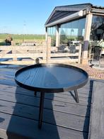 Woood Bijzettafel, Tuin en Terras, Tuintafels, Ophalen, Zo goed als nieuw, Rond, Hout