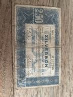 Zilverbon 2½ Gulden - 1938, Postzegels en Munten, Bankbiljetten | Nederland, Ophalen of Verzenden, 2½ gulden, Los biljet